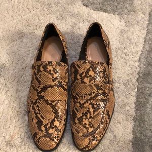 Zara Snake Print Loafer